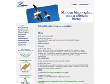 Tablet Screenshot of kmcongress.com